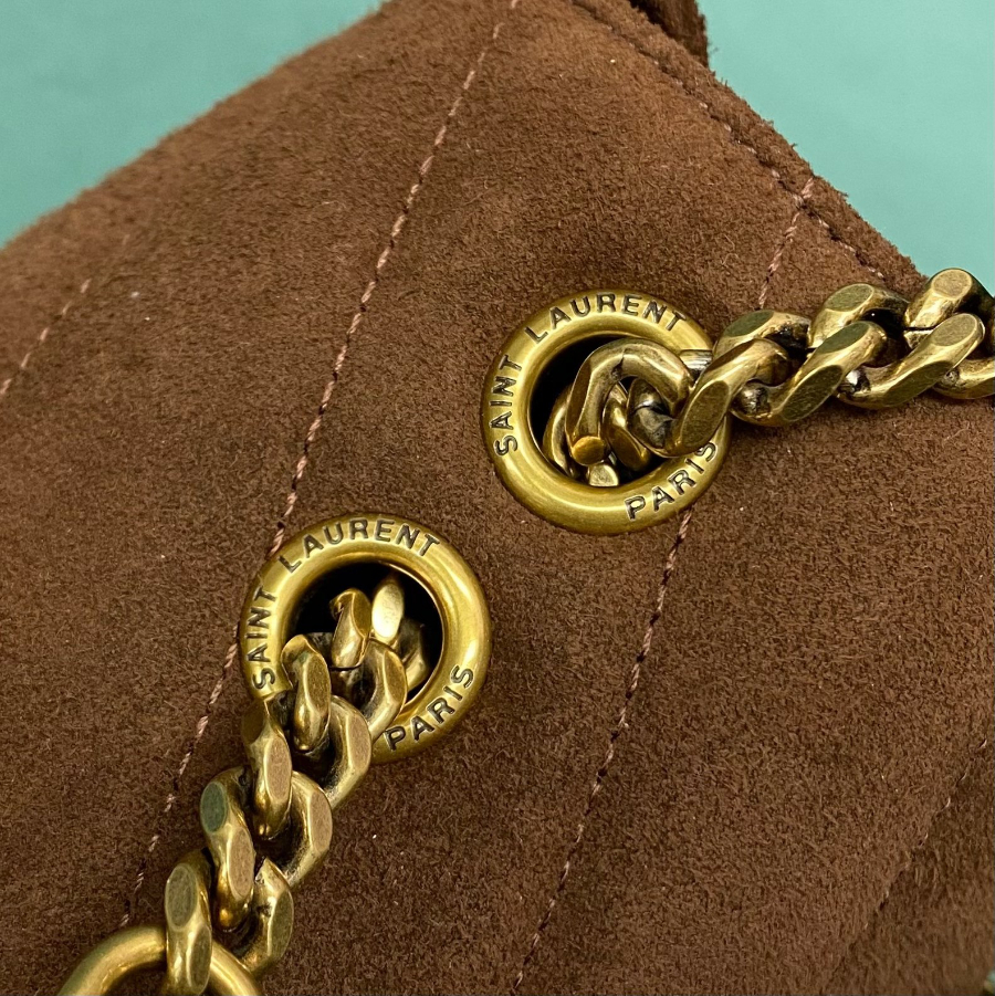 생로랑 루루 스몰 마테라쎄 스웨이드 브라운 커피 24146cm 80143708.jpg