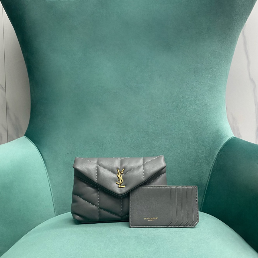 생로랑 루루 푸퍼 파우치 클러치 650880 18.5412cm 그레이1.jpg
