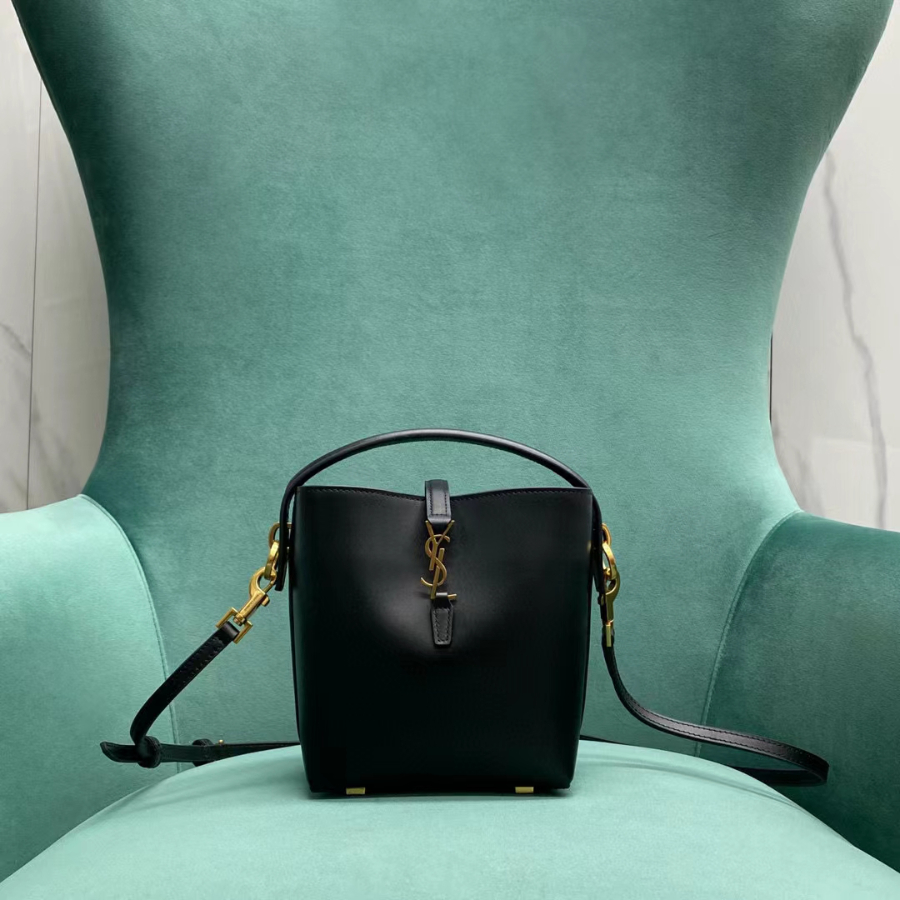 생로랑 르 37 금장 미니 버킷백 블랙 15613cm1.jpg