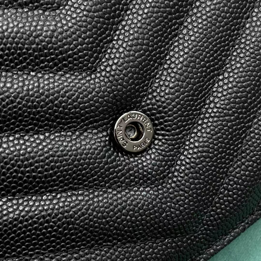 생로랑 마틀라세 모노그램 체인 숄더백 지갑 393953 19411cm 스몰 검정 로고7.jpg