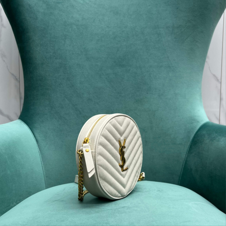 생로랑 모노그램 라운드 탬버린백 610436 175.517cm 화이트3.jpg