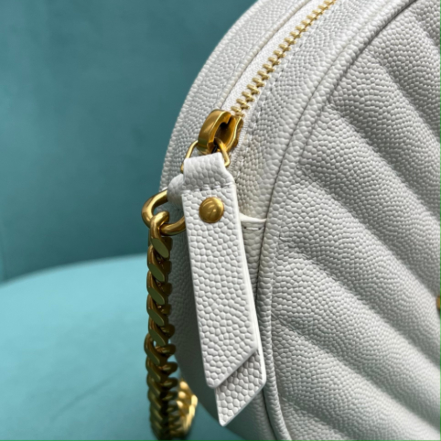 생로랑 모노그램 라운드 탬버린백 610436 175.517cm 화이트5.jpg