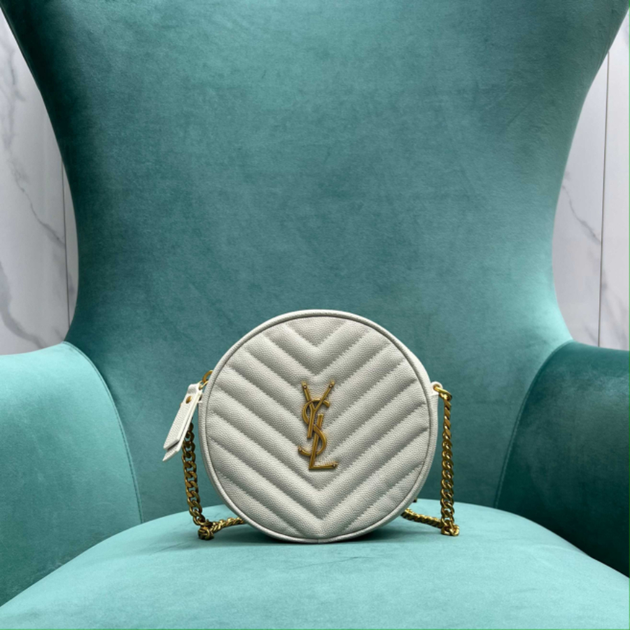 생로랑 모노그램 라운드 탬버린백 610436 175.517cm 화이트1.jpg