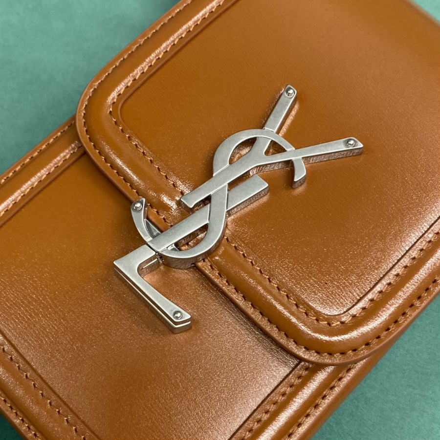 생로랑 부드러운 가죽 소재의 SOLFERINO 미니 백 753963 11418cm 브라운5.jpg