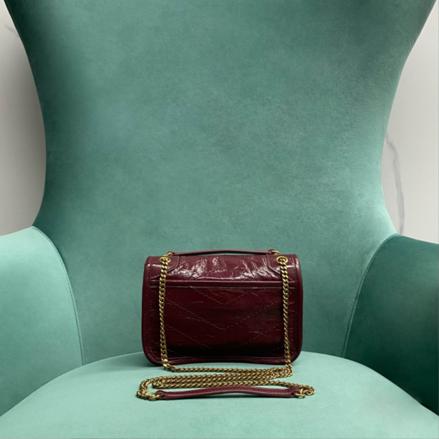 생로랑 빈티지 가죽 소재 NIKI BABY 633160 221712cm 와인 금장02.jpg