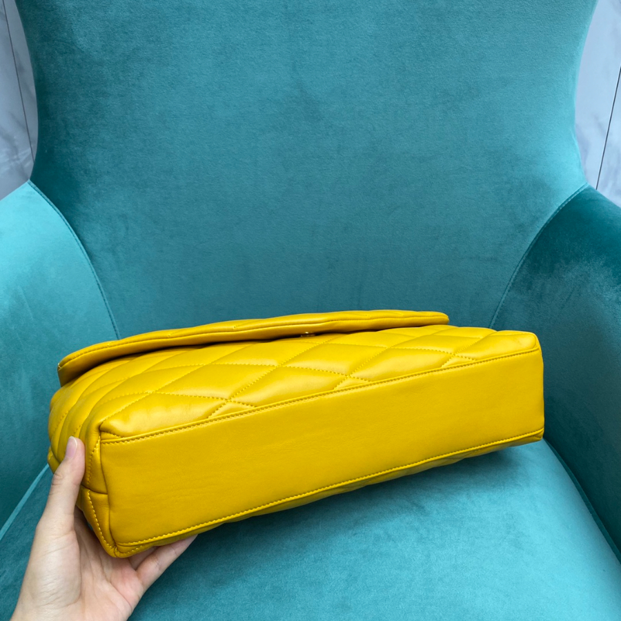 생로랑 세이드 푸퍼 클러치 가방 655004 35918cm 옐로우4.jpg