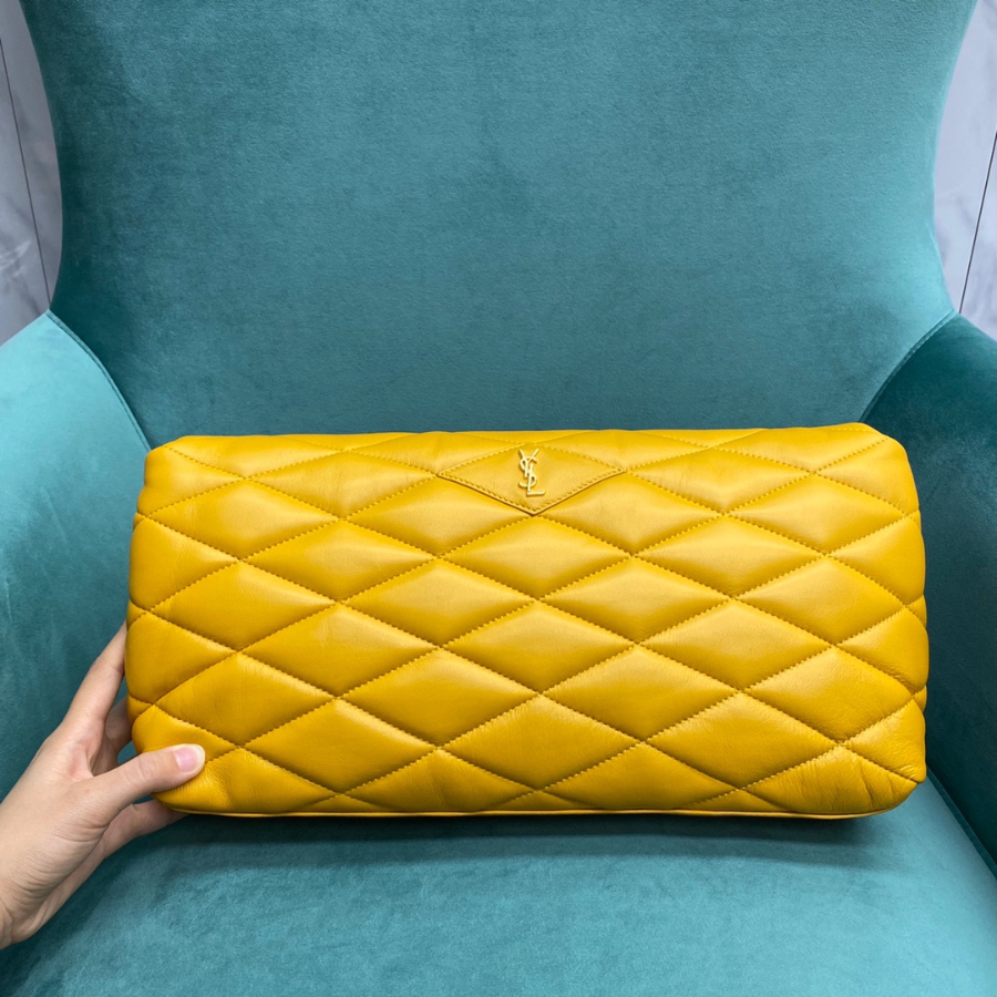 생로랑 세이드 푸퍼 클러치 가방 655004 35918cm 옐로우2.jpg