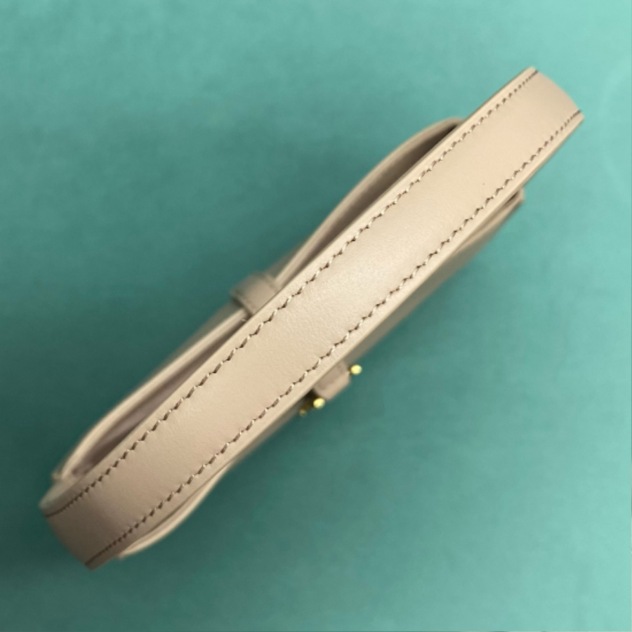 생로랑 스무스 가죽 소재 5 A 7 미니 710318 18.5411cm 다크 베이지6.jpg