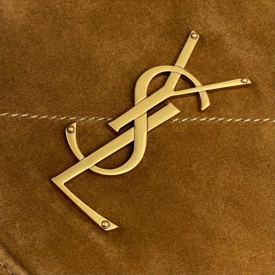 생로랑 스웨이드 소재의 JAMIE 쇼퍼 809824 34935cm 브라운6.jpg