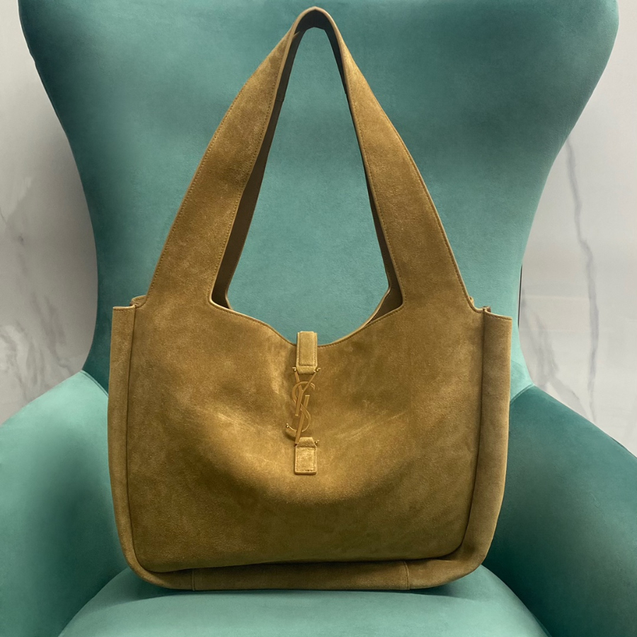 생로랑 스웨이드 소재의 LE 5 A 7 BEA 763435 502818cm 옐로우1.jpg