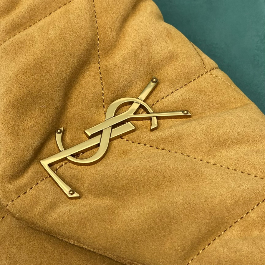 생로랑 스웨이드 퀼팅 가죽 소재 PUFFER 스몰 577476 291118cm 브라운5.jpg