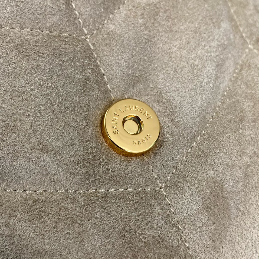 생로랑 스웨이드 퀼팅 가죽 소재 PUFFER 스몰 577476 291118cm 카키7.jpg