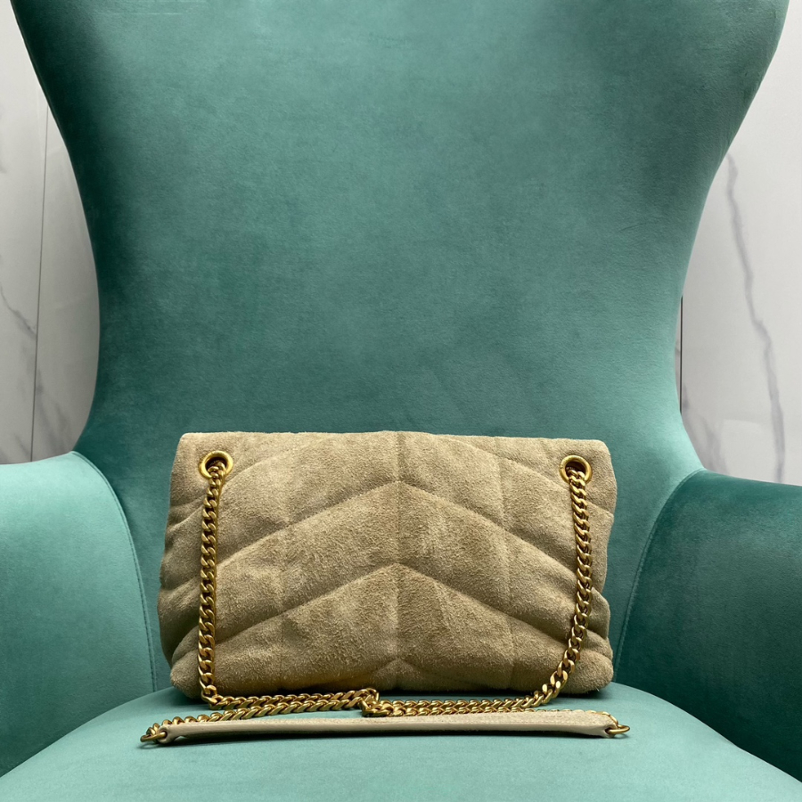 생로랑 스웨이드 퀼팅 가죽 소재 PUFFER 스몰 577476 291118cm 카키2.jpg