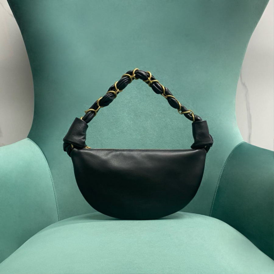 생로랑 아말리아 호보 램스킨 블랙 스몰 862558 191310cm2.jpg