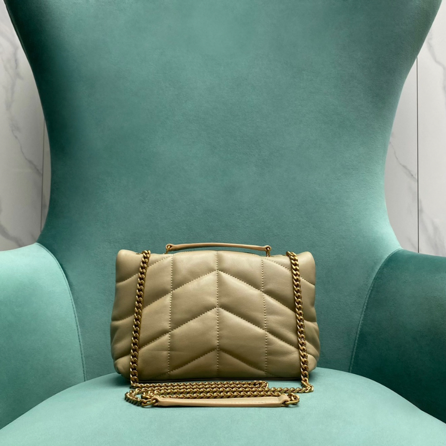 생로랑 양가죽 PUFFER 토이 759337 238.515.5cm 다크 베이지2.jpg