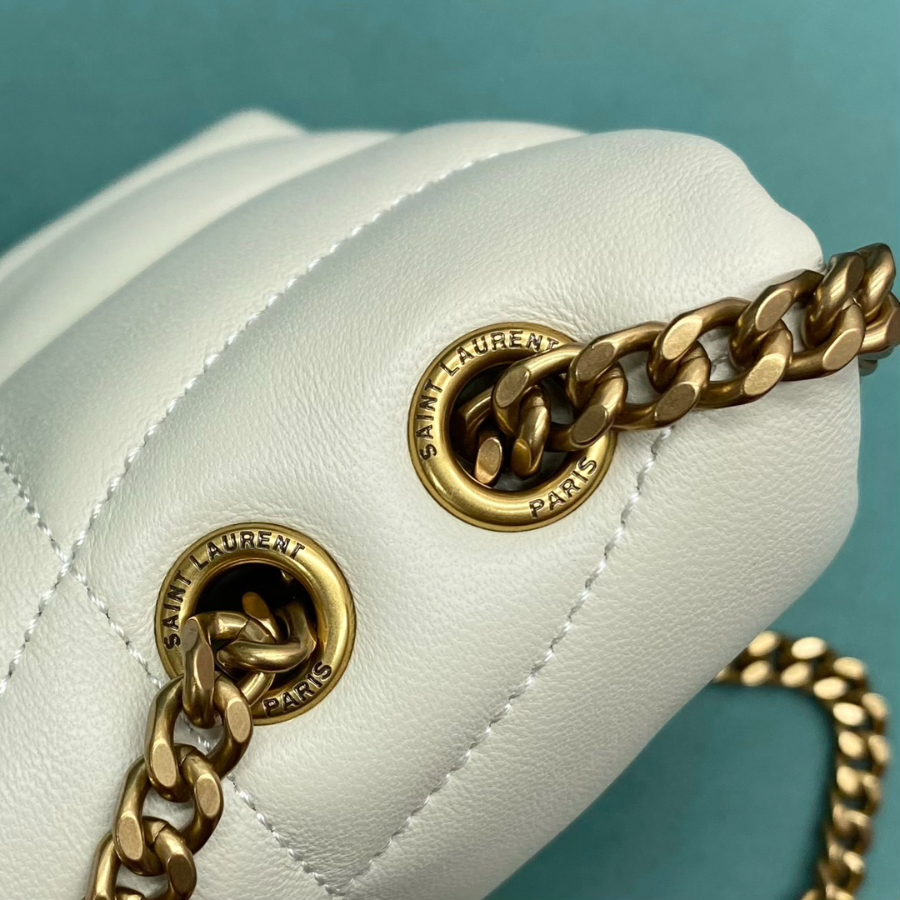 생로랑 양가죽 PUFFER 토이 759337 238.515.5cm 라이트 베이지7.jpg