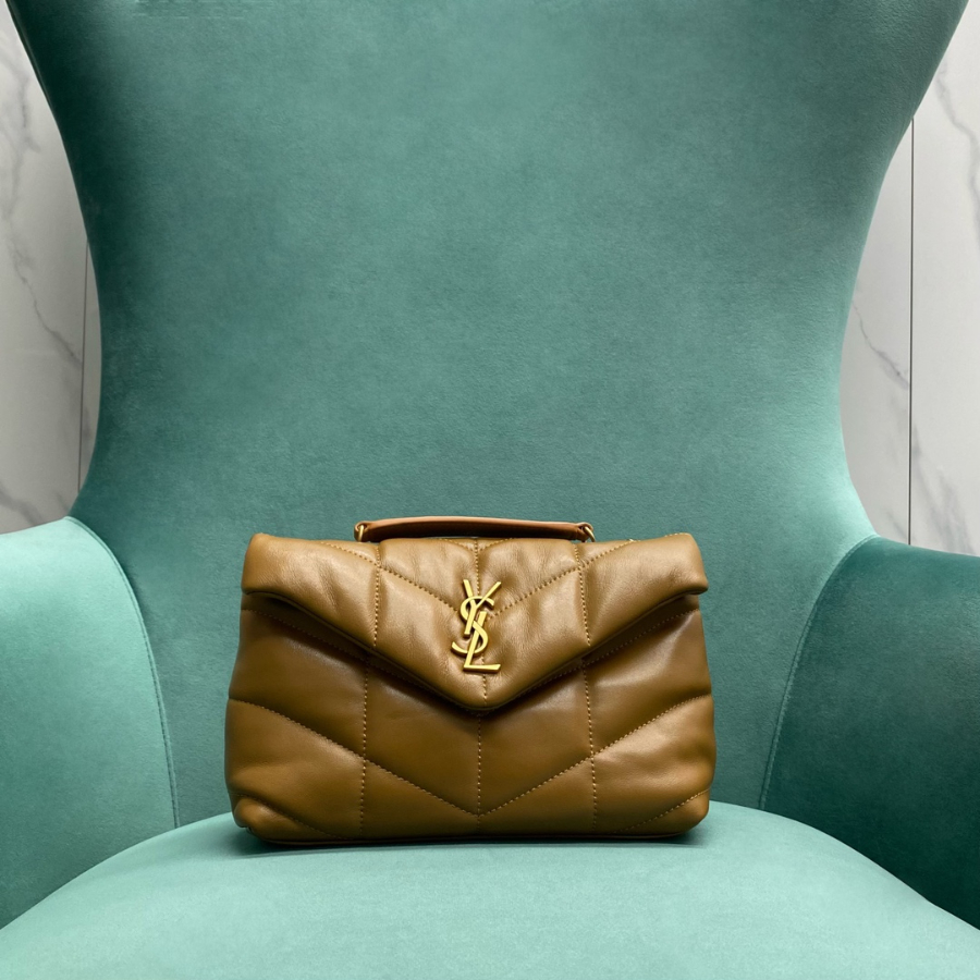 생로랑 양가죽 PUFFER 토이 759337 238.515.5cm 브라운1.jpg