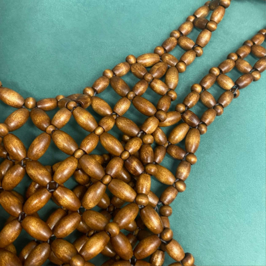 생로랑 우드 비즈 소재의 LE 5 A 7 라지백 823807 303510cm 브라운7.jpg