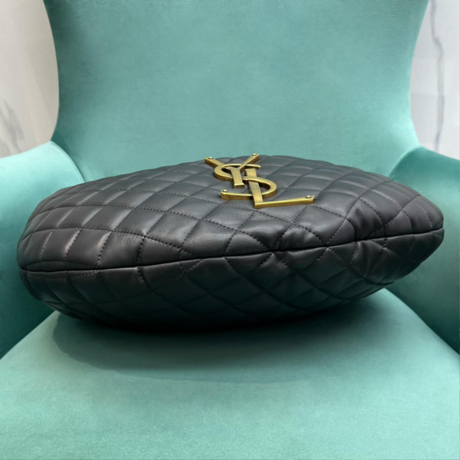 생로랑 퀼팅 나파 소재 ICARE 호보 백 858160 44307cm 블랙5.jpg