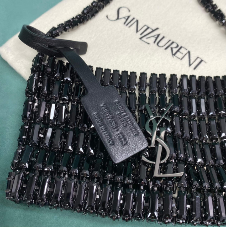 생로랑 크리스털 EVENING 백 819638 187.52.5cm 블랙9.jpg