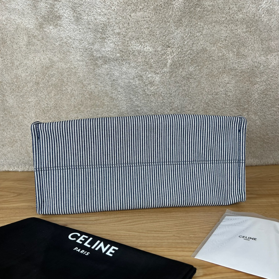 셀린느 라지 카바스 타이스 스트라이프 텍스타일 403016cm 블루5.jpg