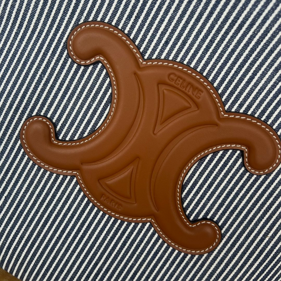 셀린느 라지 카바스 타이스 스트라이프 텍스타일 403016cm 블루7.jpg