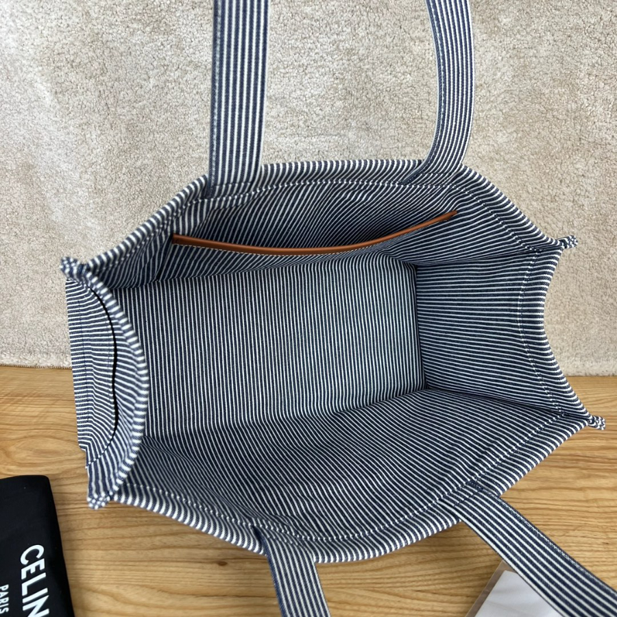 셀린느 라지 카바스 타이스 스트라이프 텍스타일 403016cm 블루4.jpg
