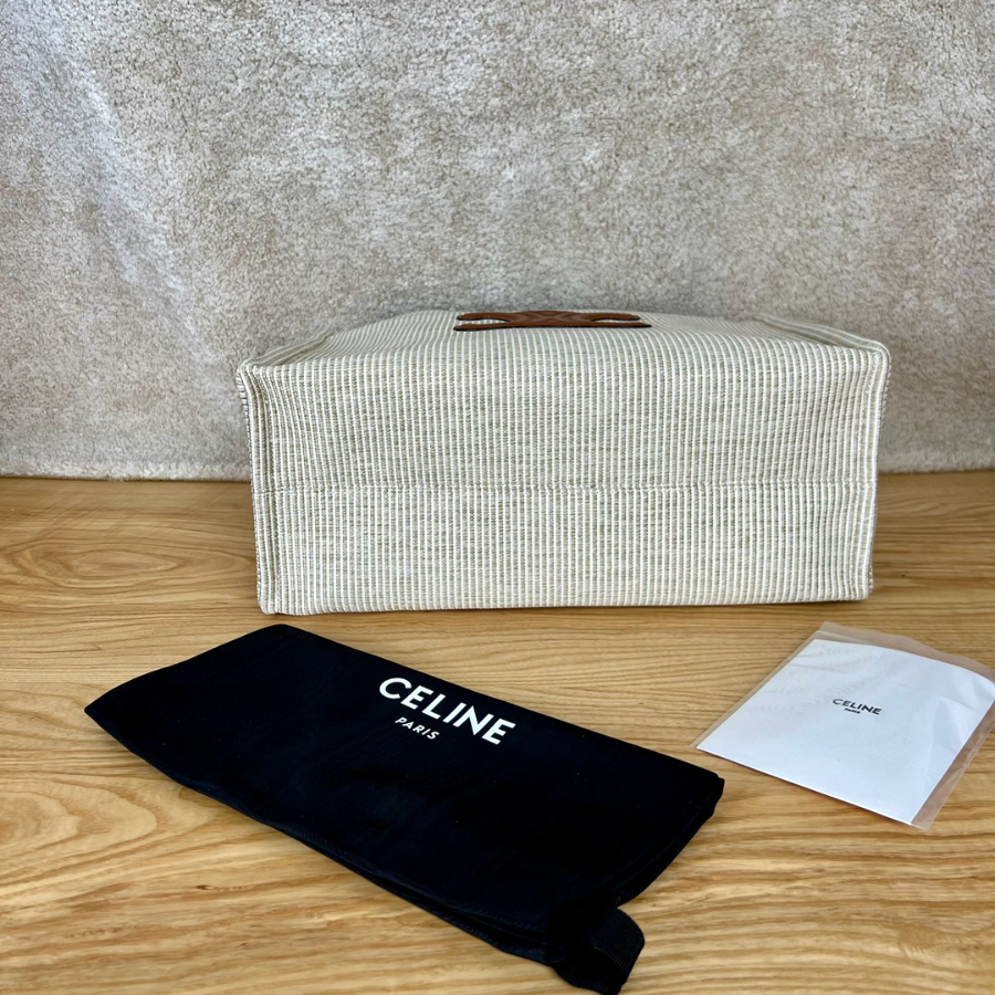 셀린느 라지 카바스 타이스 스트라이프 텍스타일 403016cm4.jpg