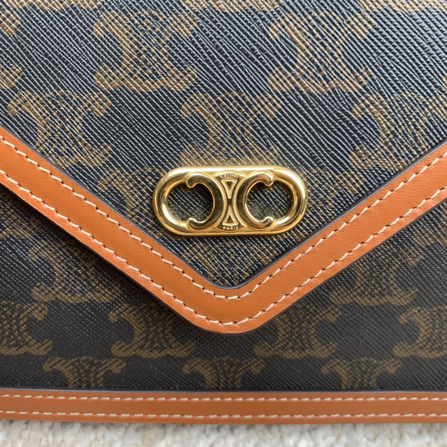 셀린느 메일론 트리옴페 체인 백 10H422 블랙 19.5134cm6.jpg