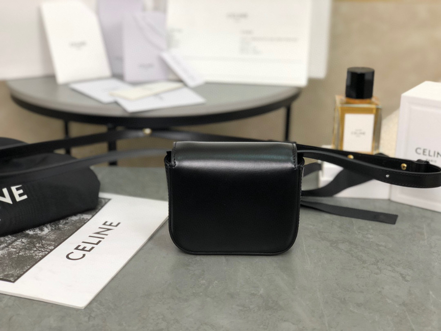 셀린느 미니 클로드 샤이니 카프스킨 블랙4.jpg
