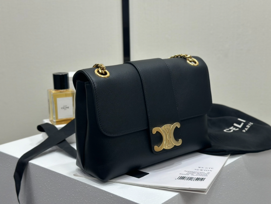 셀린느 빈 빅투아르 백 25158cm 115853 블랙 미디엄04.jpg