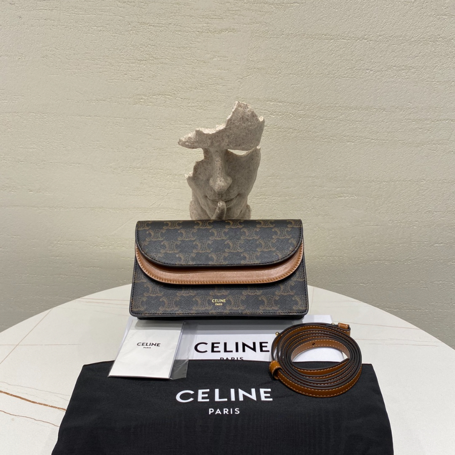 셀린느 스트랩 지갑 트리옹프 캔버스 2011.5cm 10D85203 (1).jpg