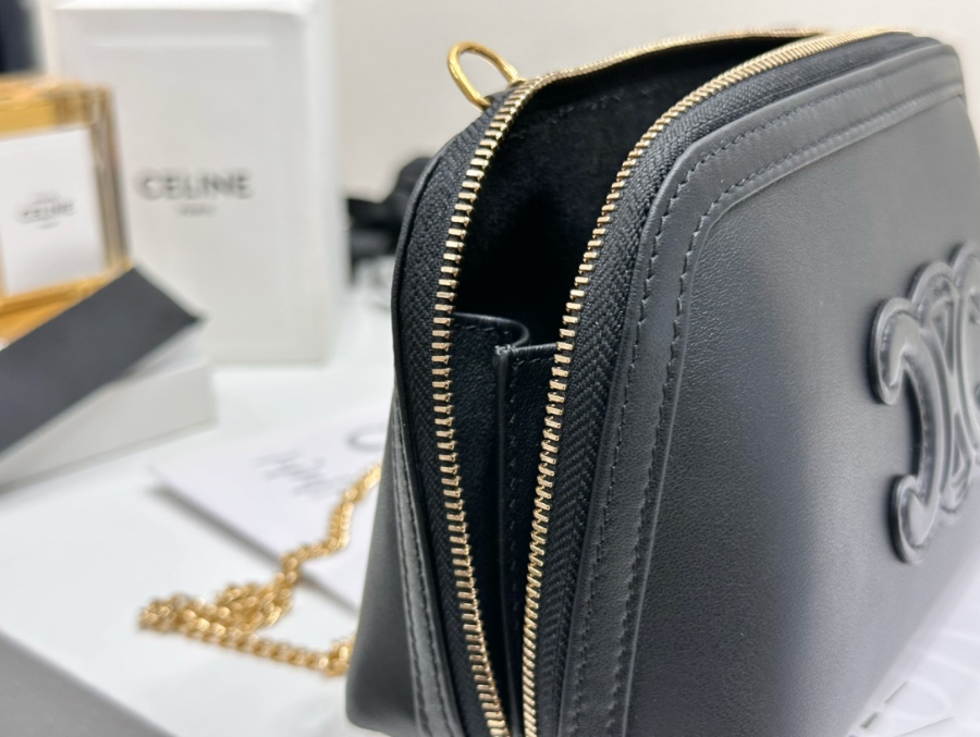 셀린느 트리오페 클러치 체인백 10E382 16118cm 블랙08.jpg