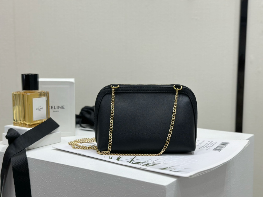 셀린느 트리오페 클러치 체인백 10E382 16118cm 블랙03.jpg