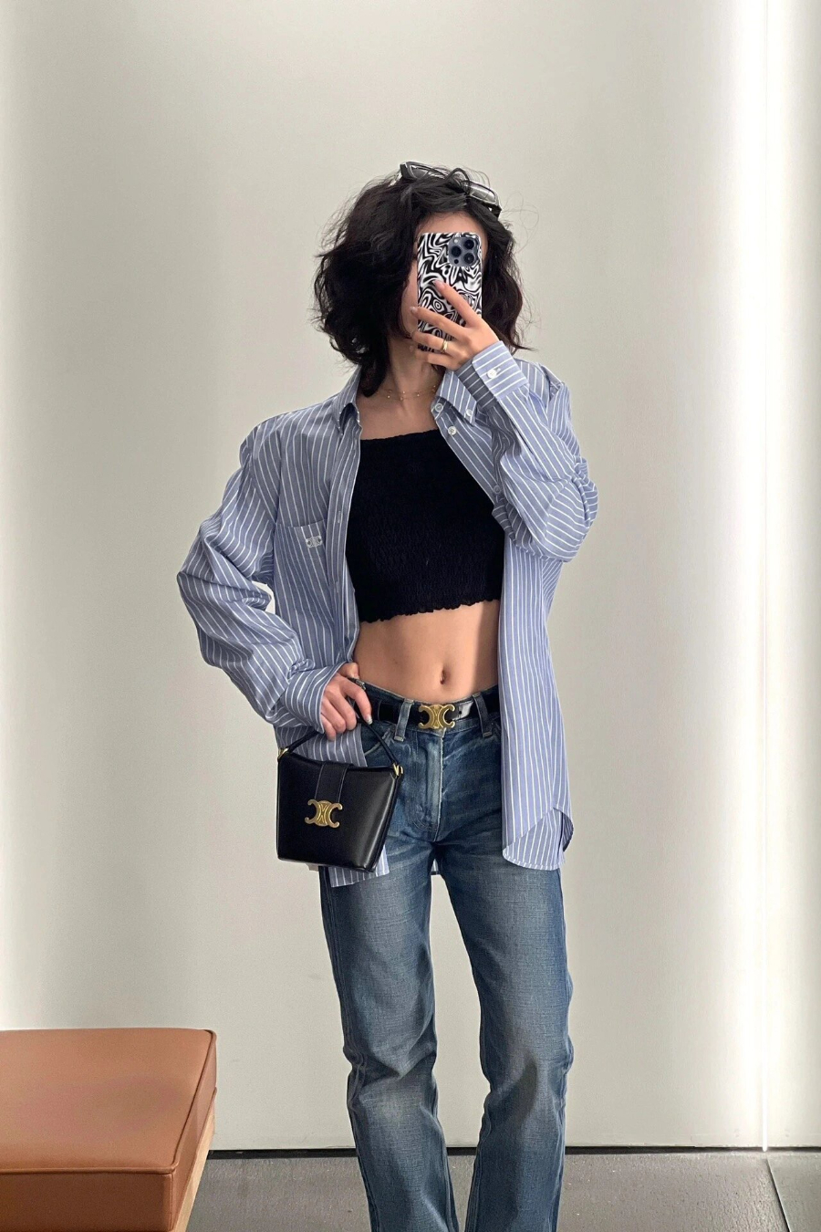 셀린느 트리옹프 이너백 버킷백 13.512.55cm 10K943 블랙01.jpg