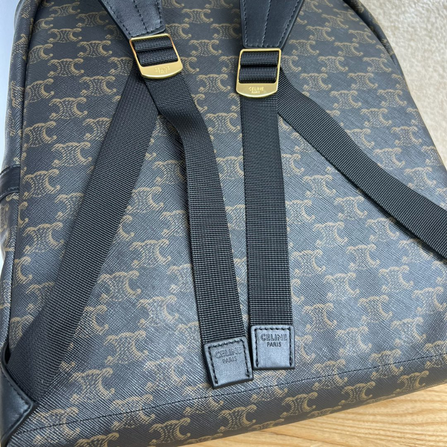 셀린느 트리옹프 캔버스 미디엄 백팩 33.53813cm6.jpg