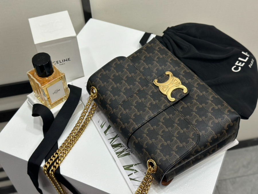 셀린느 트리옹프 캔버스 미디움 빅투아르백 탠 25158cm 11585207.jpg