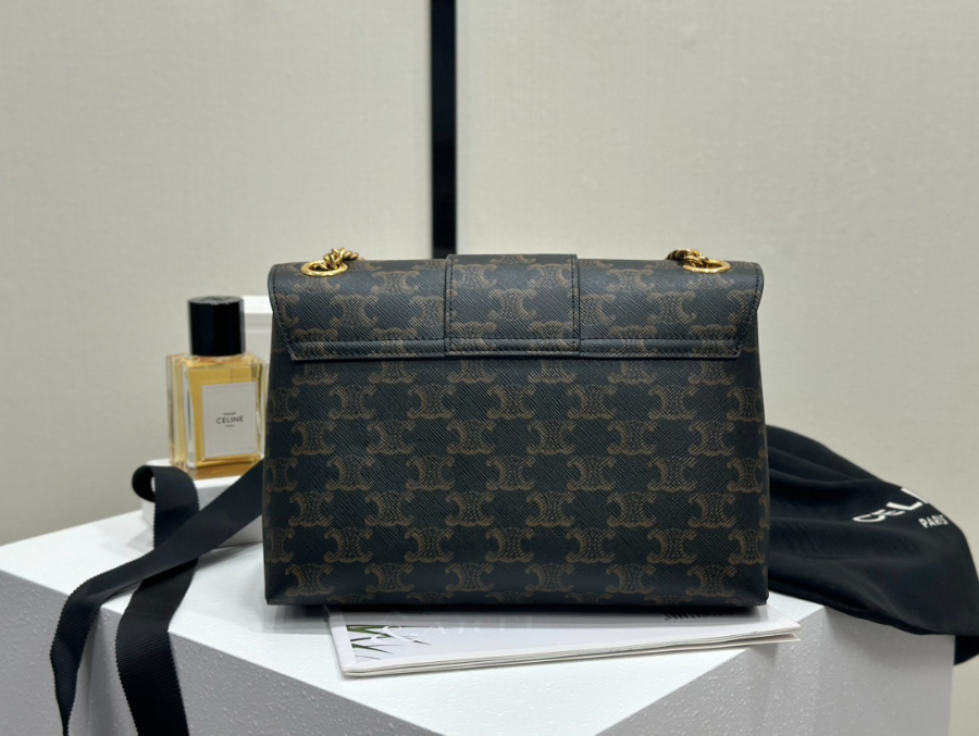 셀린느 트리옹프 캔버스 미디움 빅투아르백 탠 25158cm 11585203.jpg