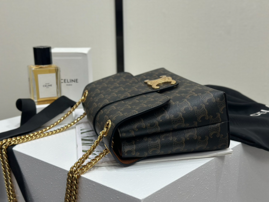 셀린느 트리옹프 캔버스 미디움 빅투아르백 탠 25158cm 11585205.jpg