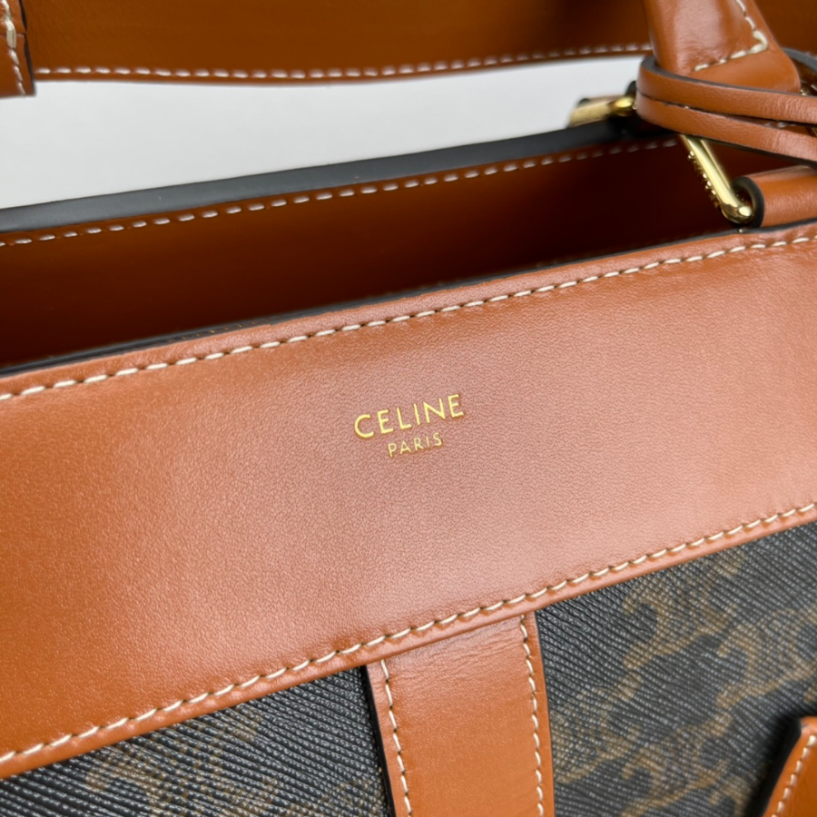 셀린느 트리옹프 캔버스 카프스킨 미디움 카바스 드 프랑스백 탄 372714cm 1926629.jpg