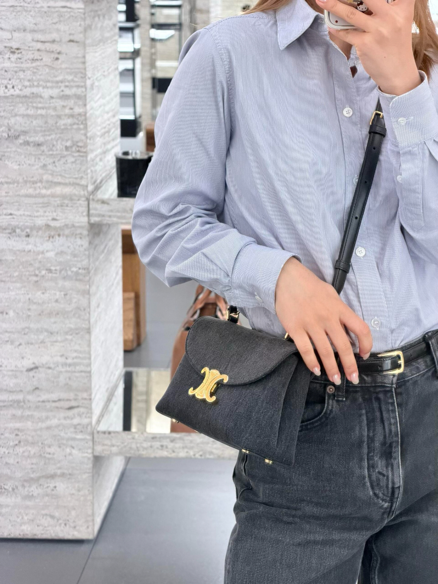 셀린느 틴 니노 백 데님 블랙 118112 20.5138cm01.jpg