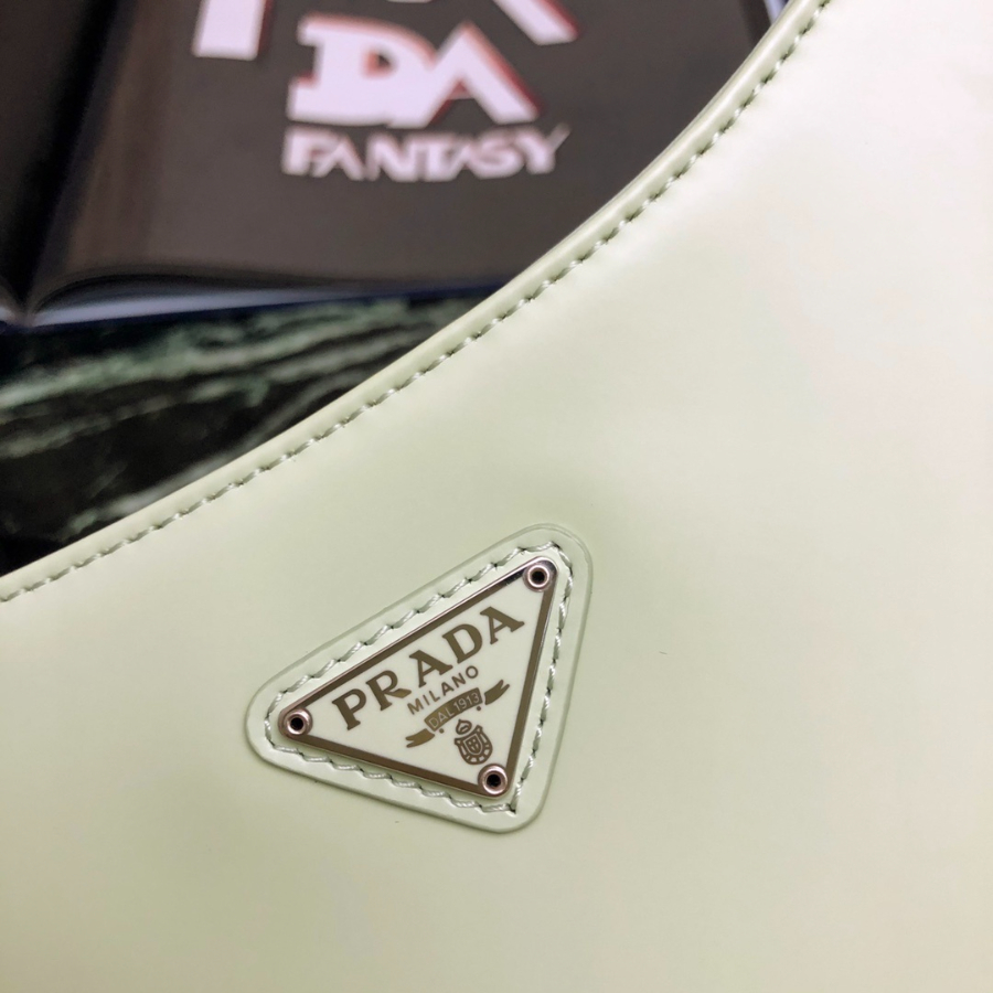 프라다 클레오브러시드숄더백 라임6.jpg