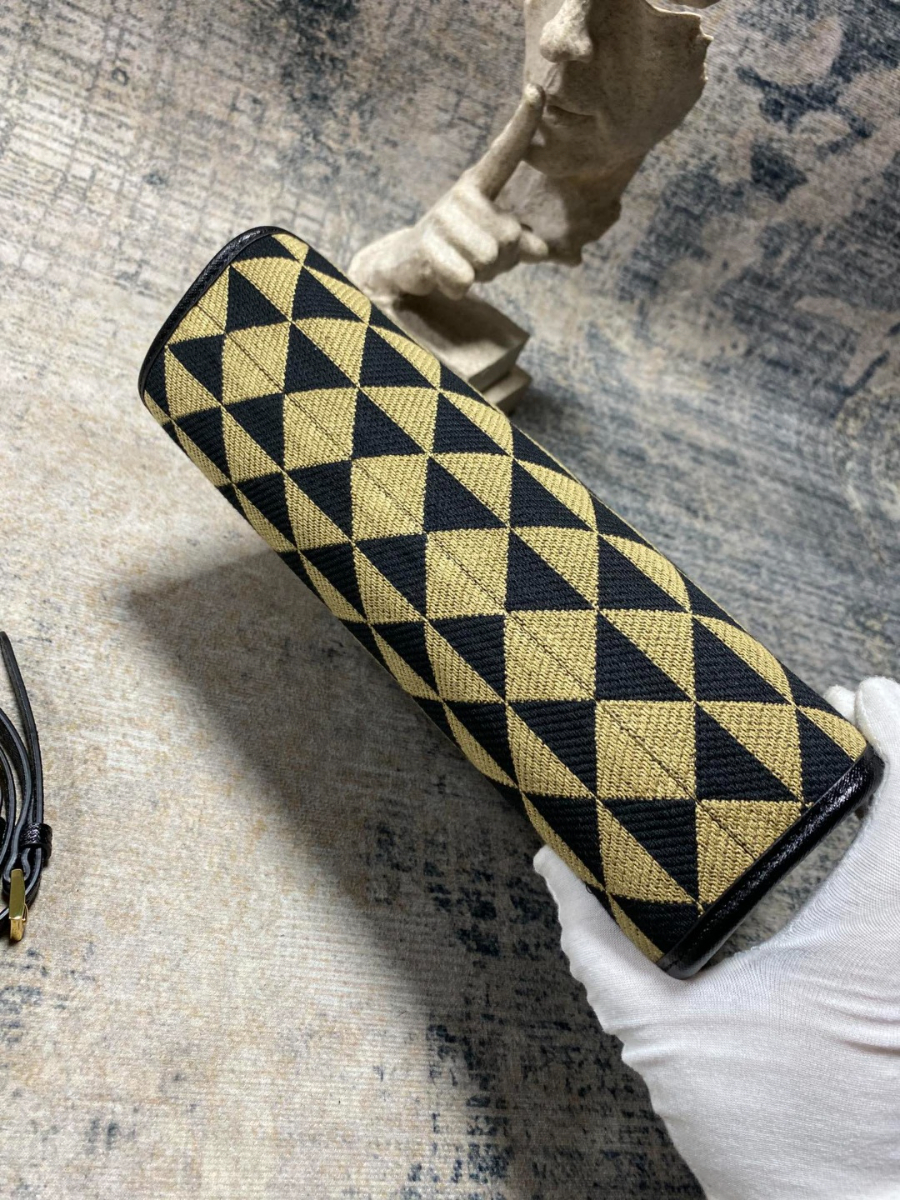 프라다 심볼자카드패브릭스몰토트백 옐로우블랙3.jpg