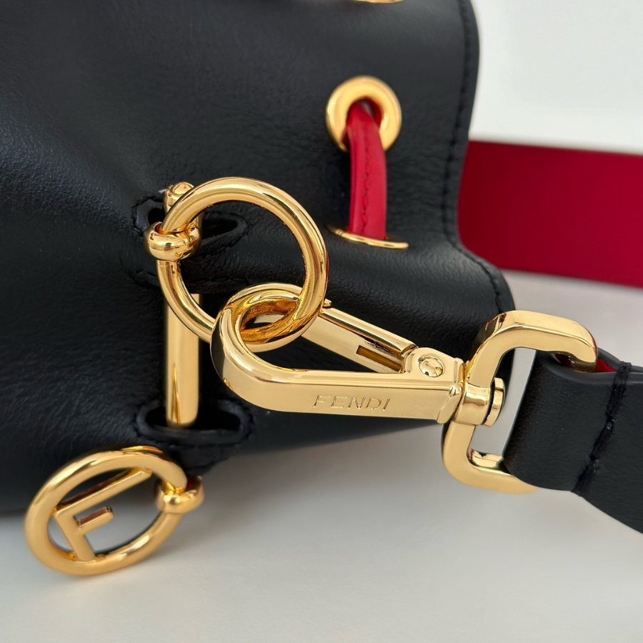 펜디 몬트레조미니버킷백 블랙옐로우5.jpg