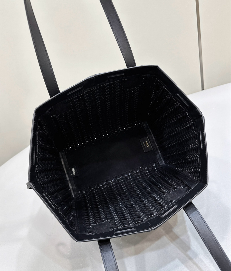 펜디 오리가미미디엄숄더백 블랙9.jpg