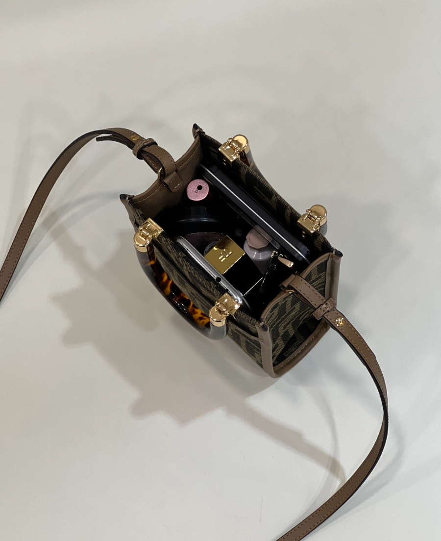 펜디 선샤인미니토트백 다크브라운8.jpg