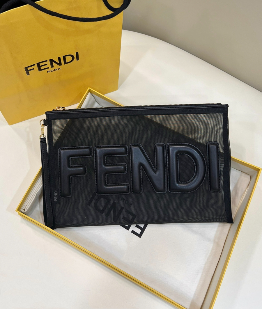 펜디 메쉬클러치 블랙1.jpg