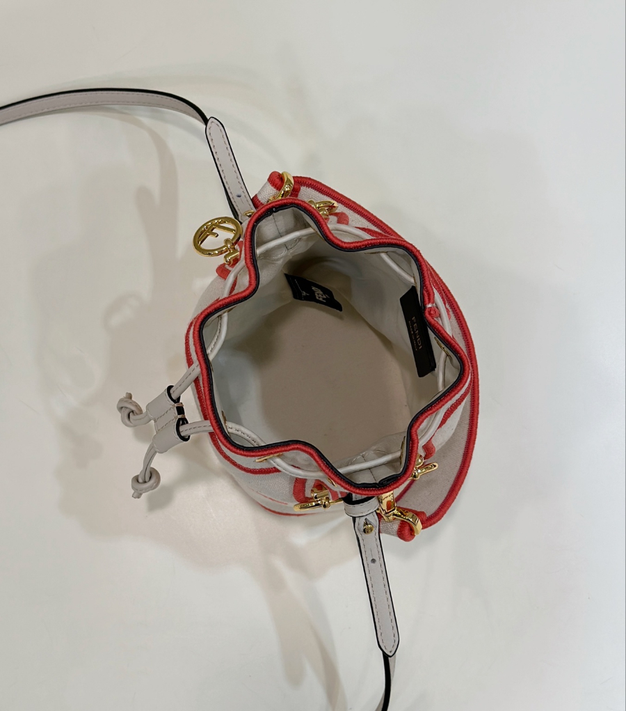 펜디 몬트레조미니버킷백 화이트레드8.jpg