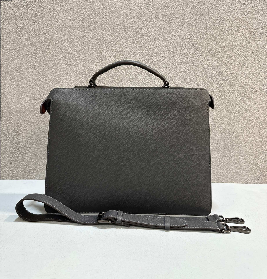 펜디 피카부탑핸들토트백 다크그레이2.jpg