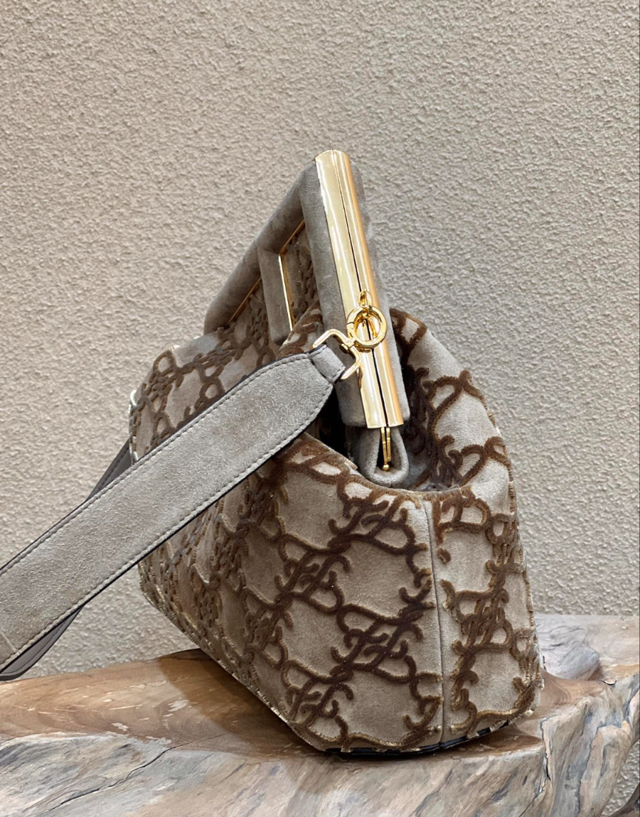 펜디 퍼스트백 브라운그레이3.jpg